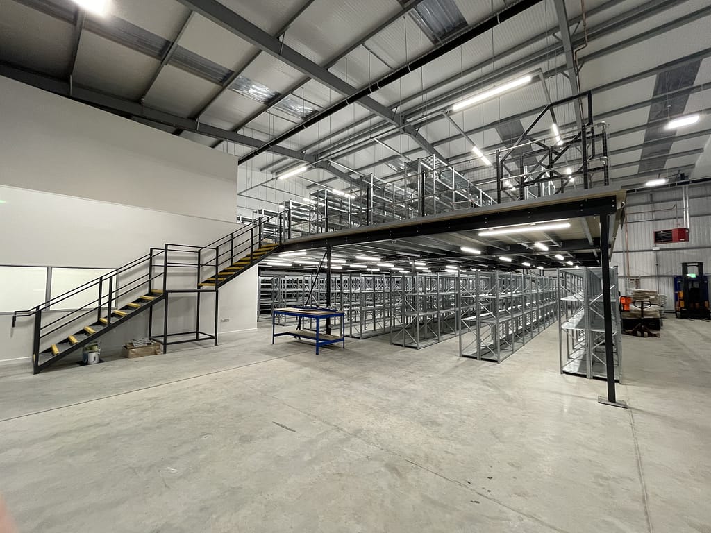How to fire protect a mezzanine floor
